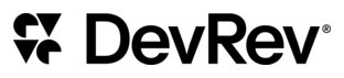 The DevRev mark.